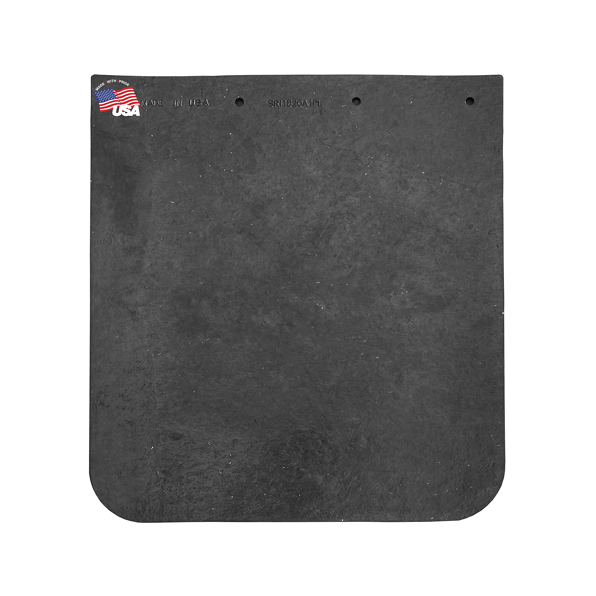 Buyers Products, Heavy Duty Black Rubber Mudflaps 18x20in., Material Rubber, Model# B1820LSP